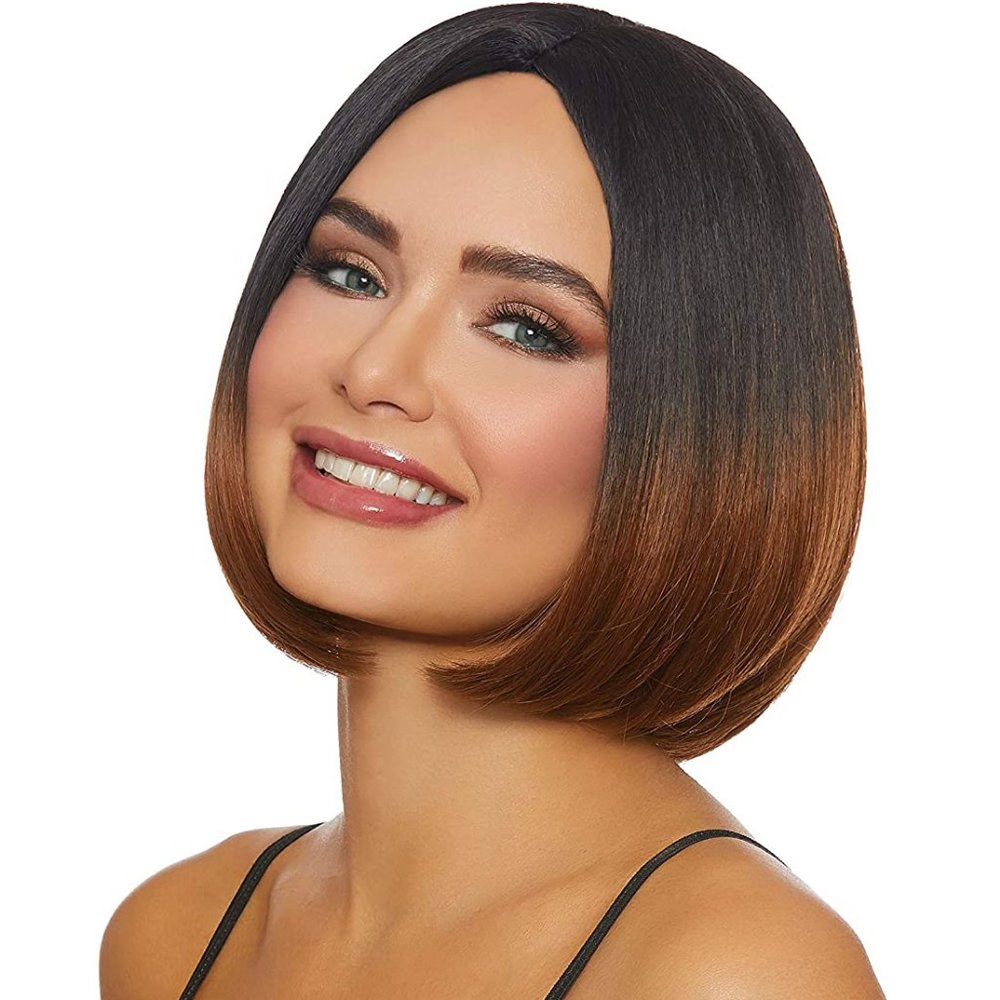 Women's Mid-Length Bruentte Ombré Bob Wig,